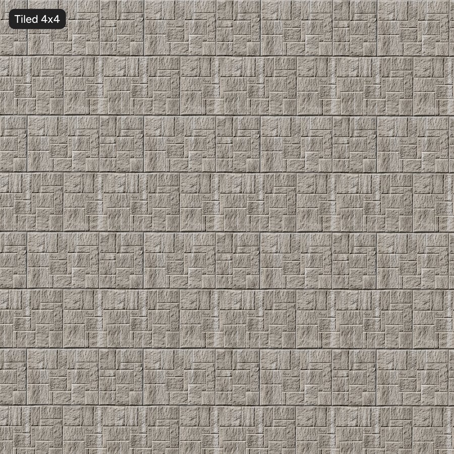 Irregular Stained Retaining Stone Wall Texture