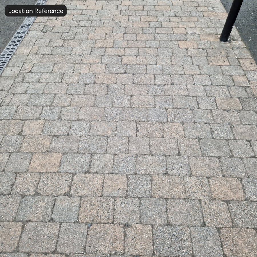Aggregate Stone Alternating Paver Texture