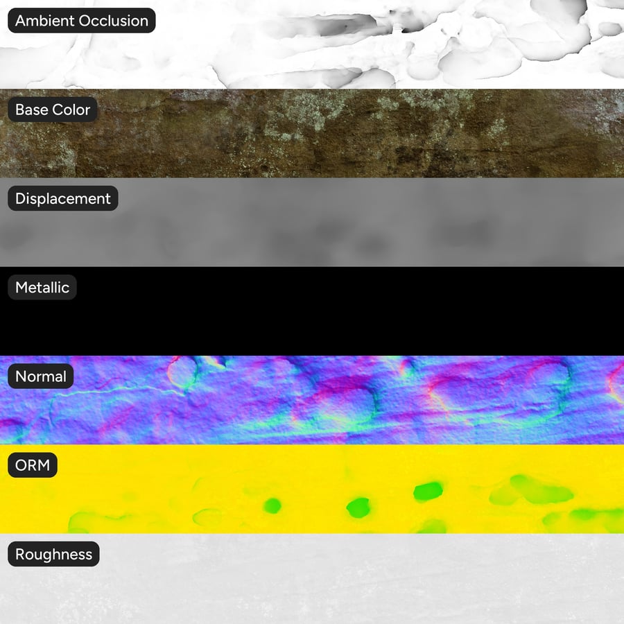 Stratified Sandstone Cliff Texture