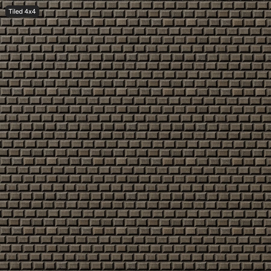 Texture di muro di contenimento in blocchi di cemento smussati