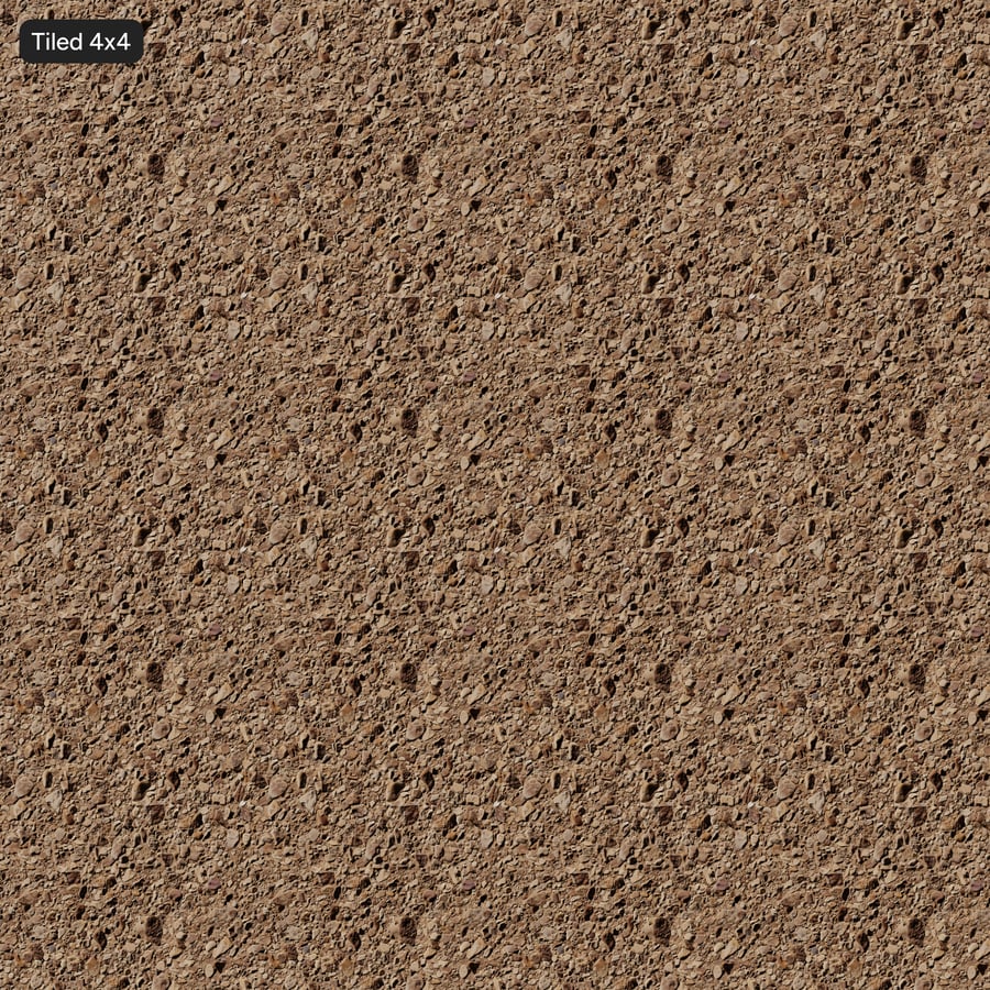 Textura de solo Round River Rocks, bronzeado