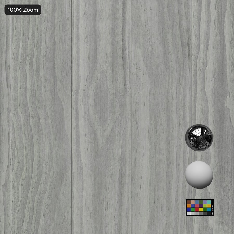 Gladde Accoya houten planktextuur, kustlijn
