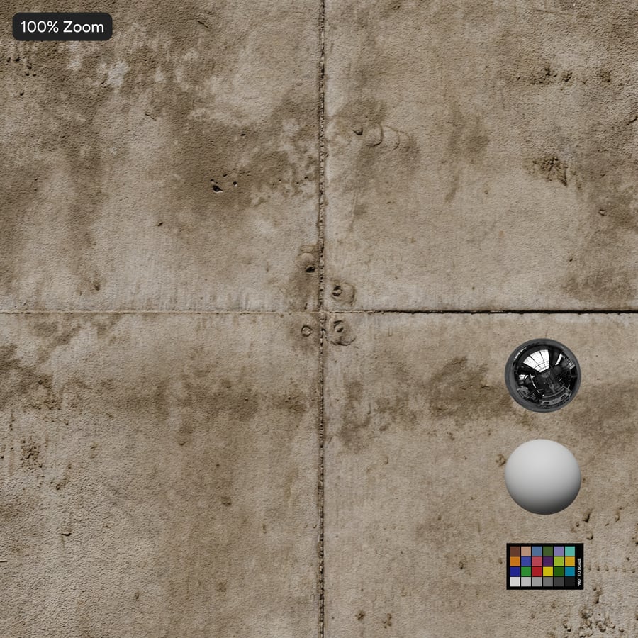 Dirty Concrete Overpass Ceiling Texture