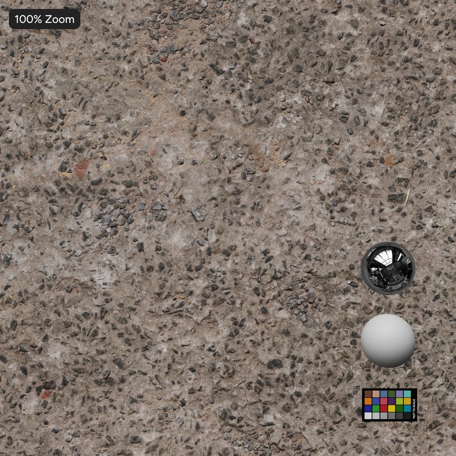 Dirty Aggregate Concrete Texture
