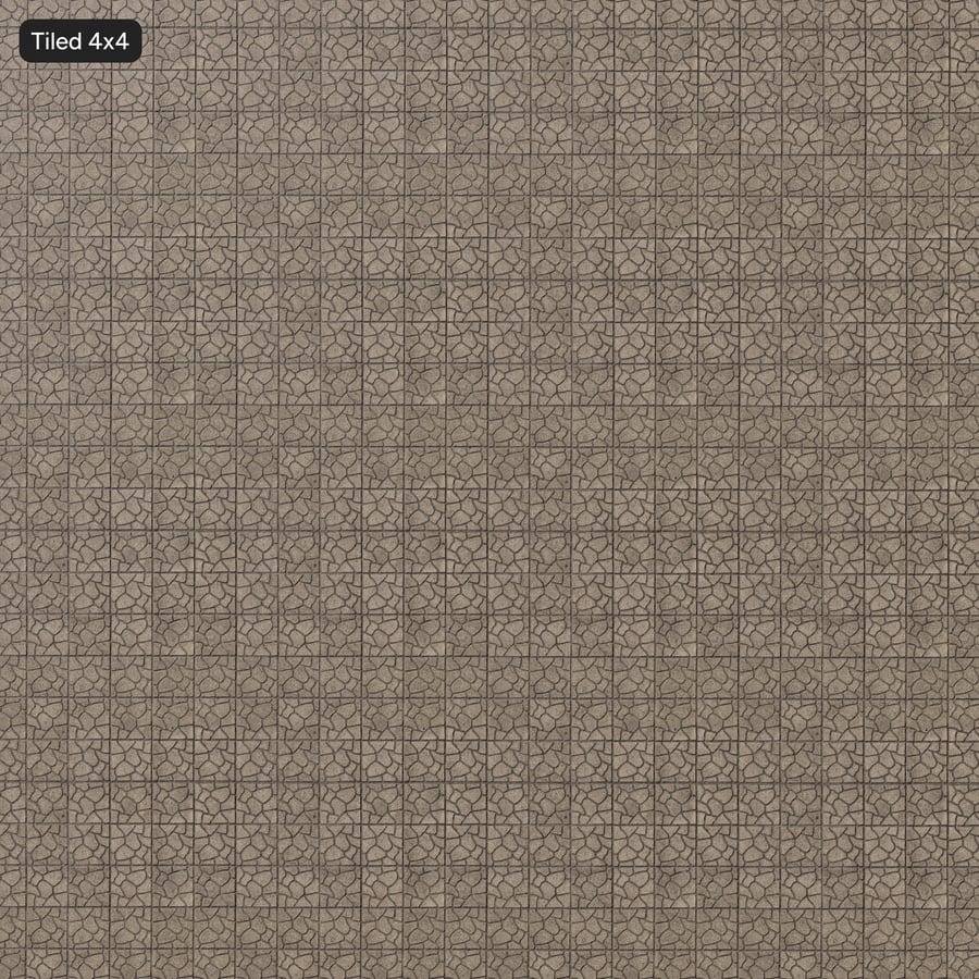 Aggregate Terrazzo Stone Paver Texture, beżowy