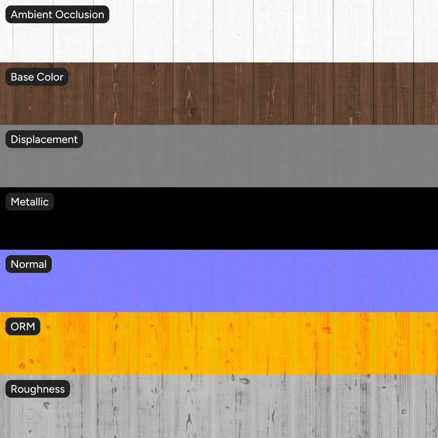 Texture Ván Gỗ Vân Sam Xẻ Thô