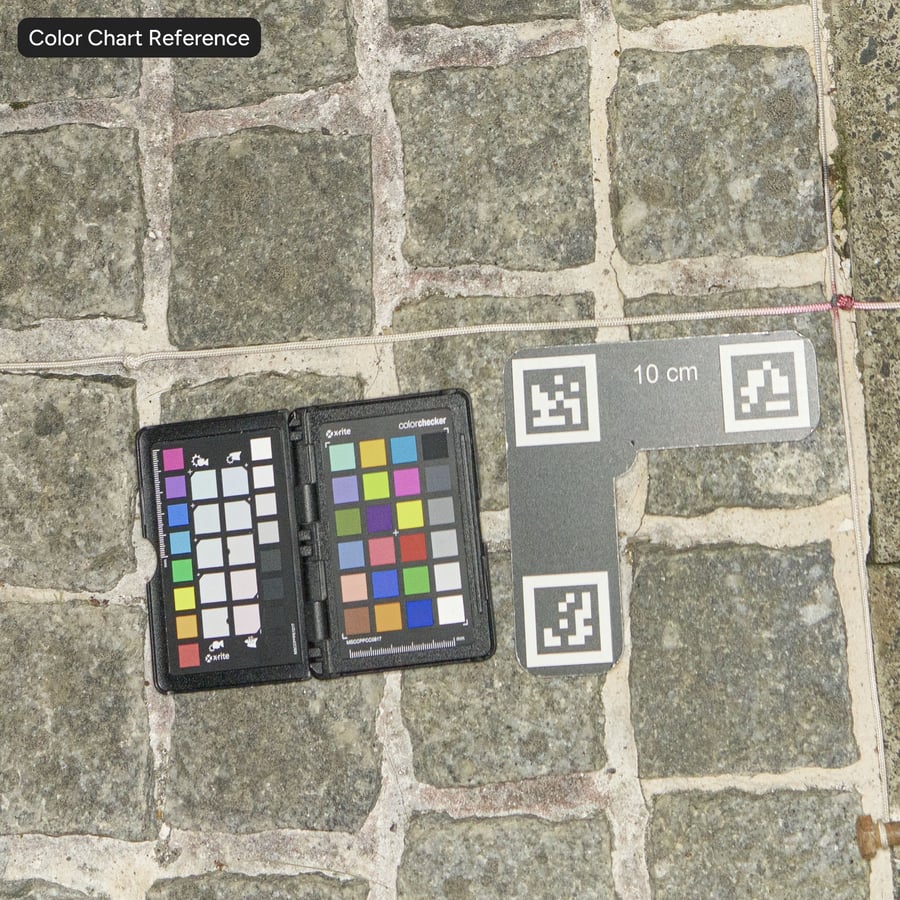 Dirty Worn Square Cobblestone Texture