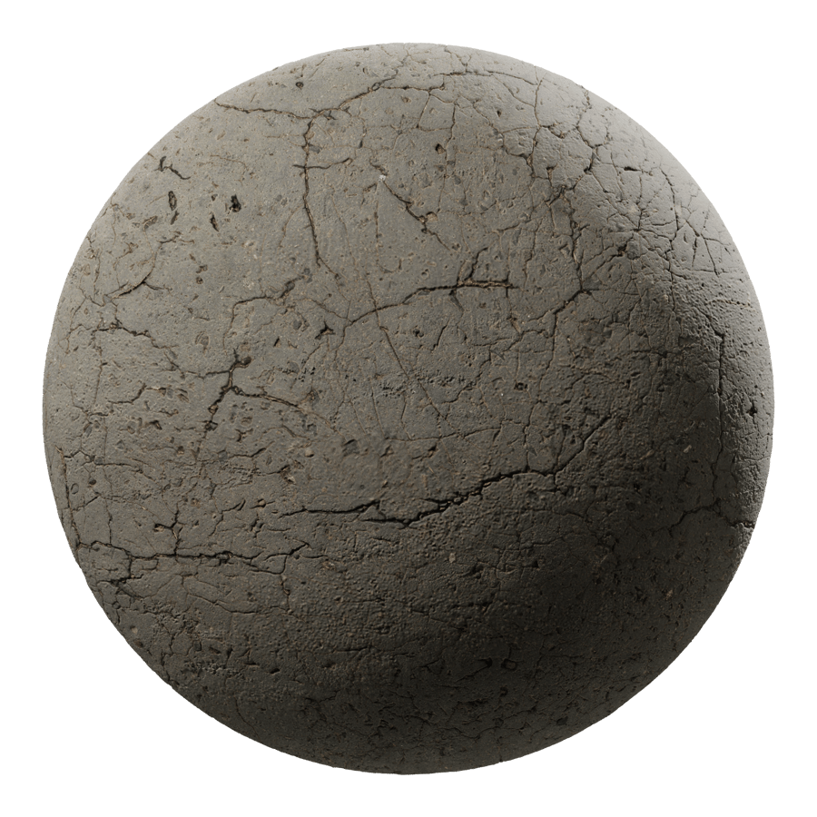 Cracked Dirty Asphalt Road Texture