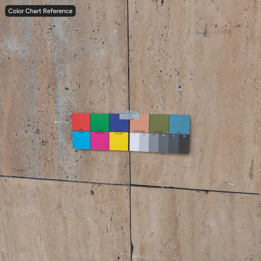 Textura de ladrilho 3D Weathered Travertine, bege