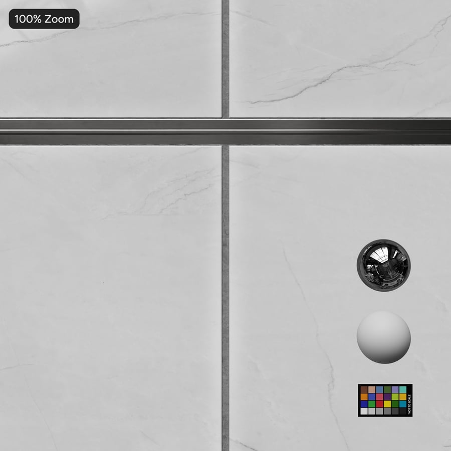 Polished Carrara Marble Tile Wall Texture, White
