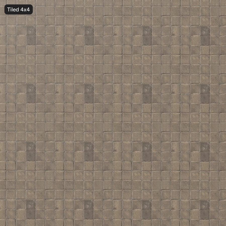 Diagonal Grooved Concrete Paver Texture