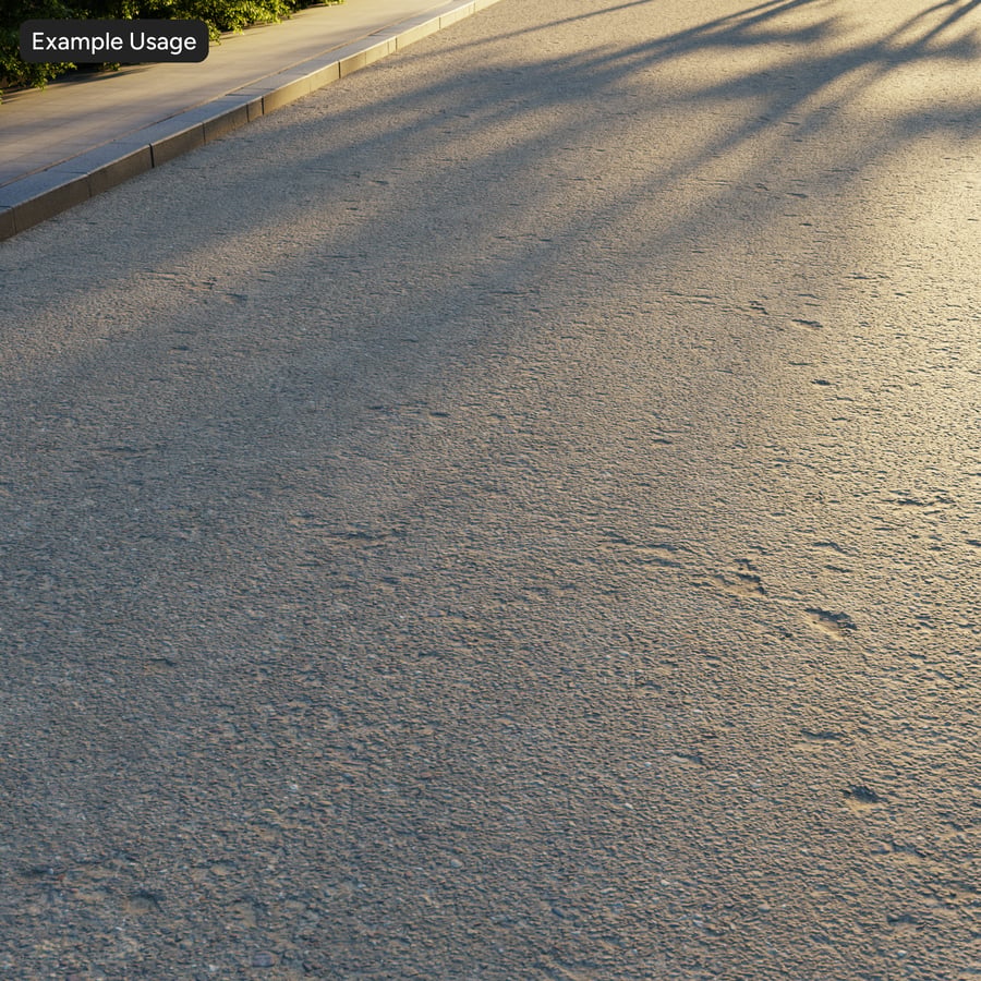 Dirty Potholed Aggregate Concrete Floor Texture
