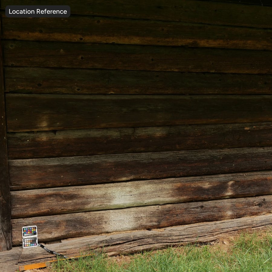 Wood Log Siding Wall Texture, Orange