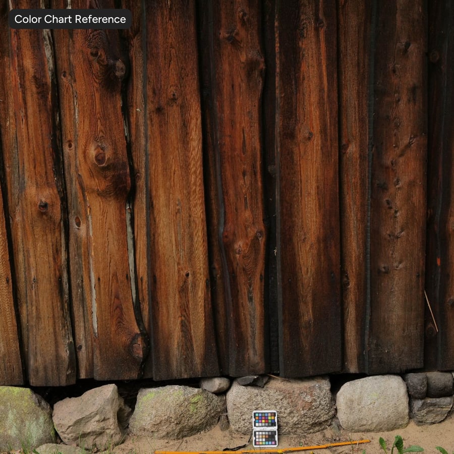 Aged Live Edge Wood Siding Wall Texture