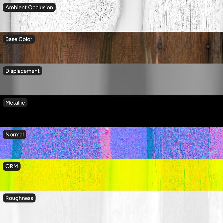 Aged Live Edge Wood Siding Wall Texture