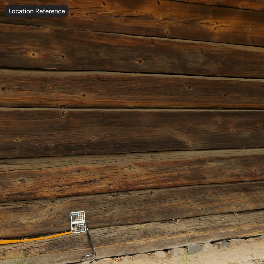Houten Log Siding Muurtextuur