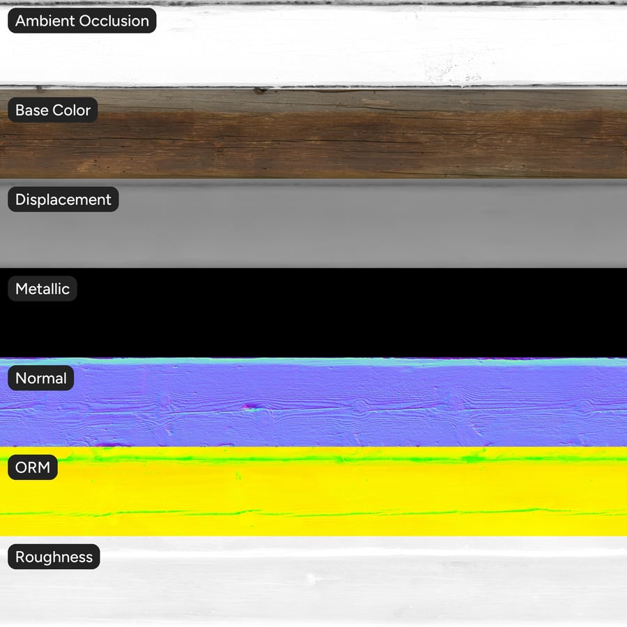 Wood Log Siding Wall Texture