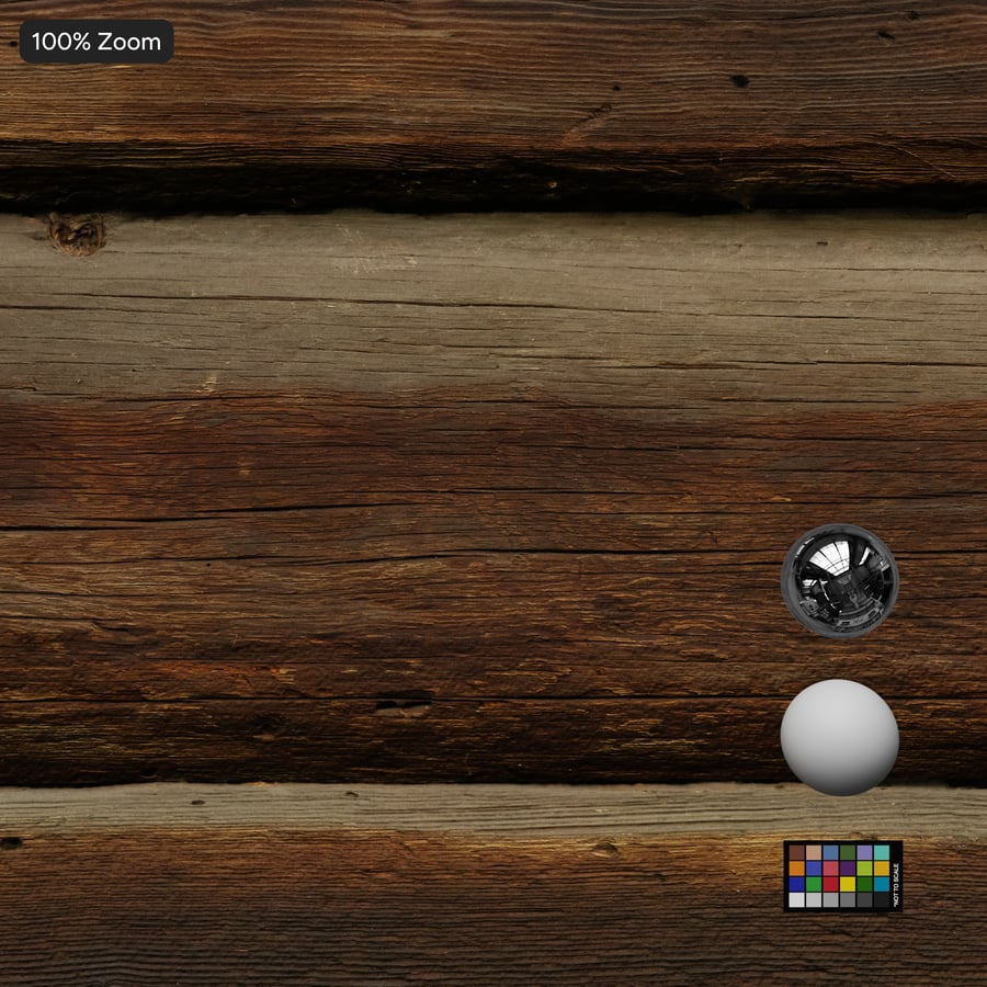 Wood Log Siding Wall Texture