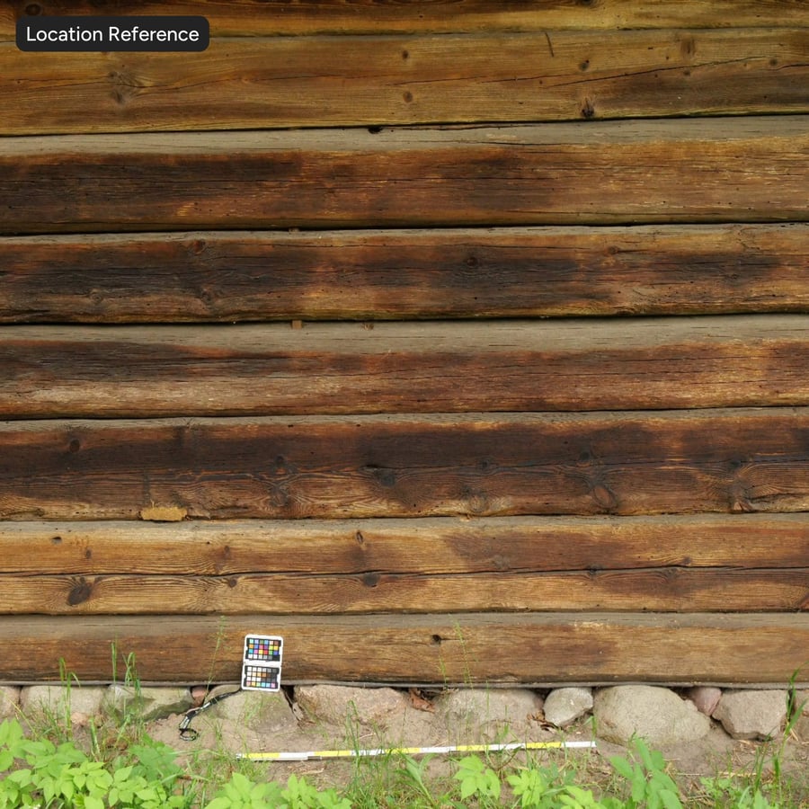 Wood Log Siding Wall Texture