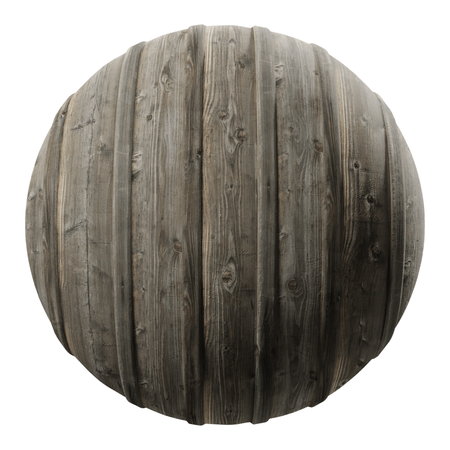 Aged Vertical Wood Board Fence Texture, Grey
