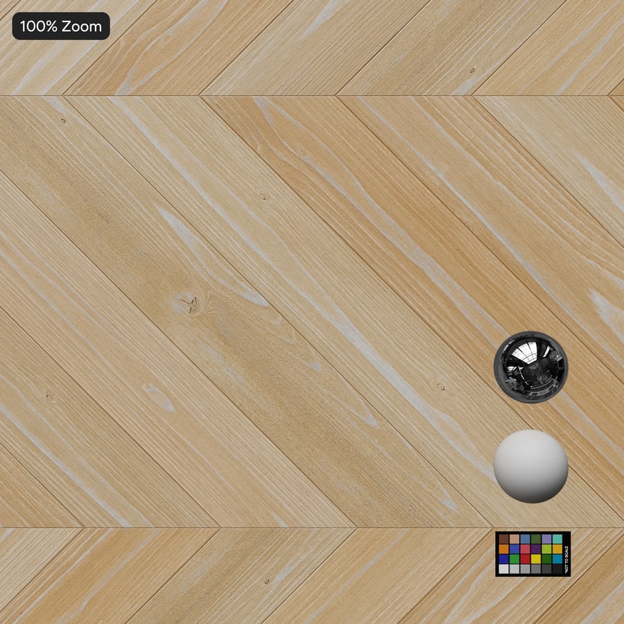 Chevron Wood Floor Texture, Light