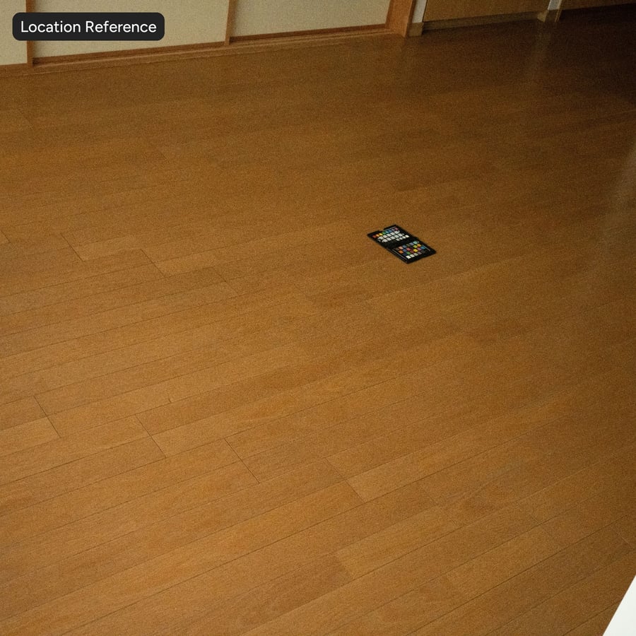 Staggered Oak Wood Floor Texture, Natural