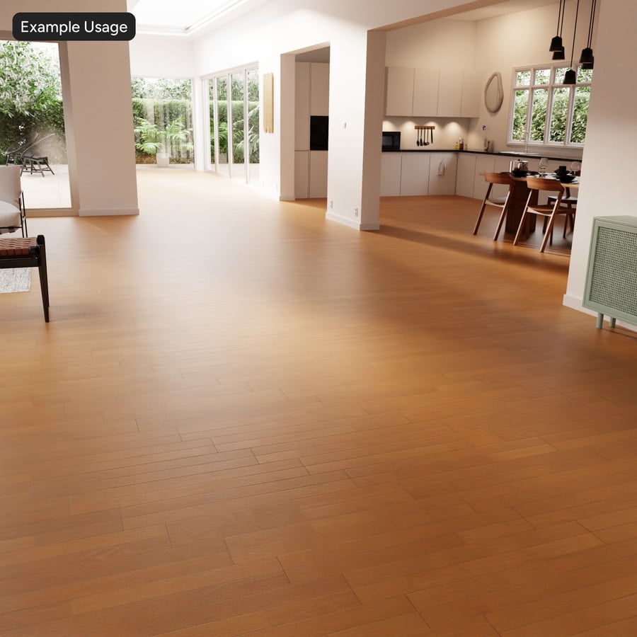 Staggered Oak Wood Floor Texture, Natural