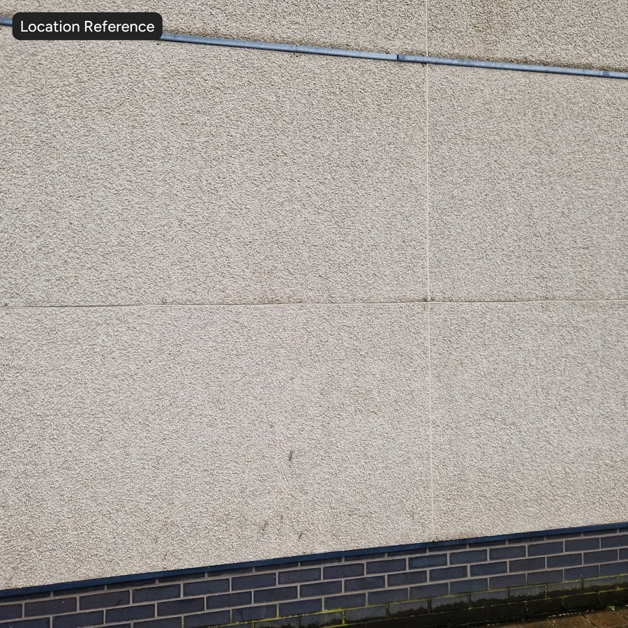 Roughcast Concrete Panels with Divider Wall Texture