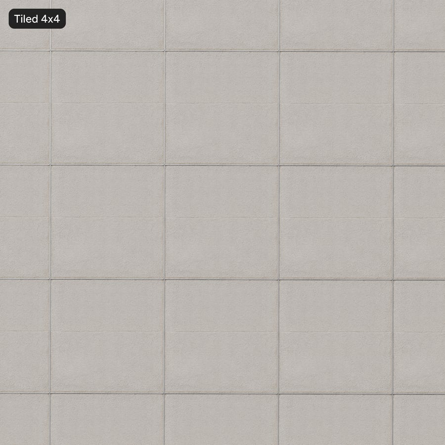 Roughcast Concrete Panels with Divider Wall Texture