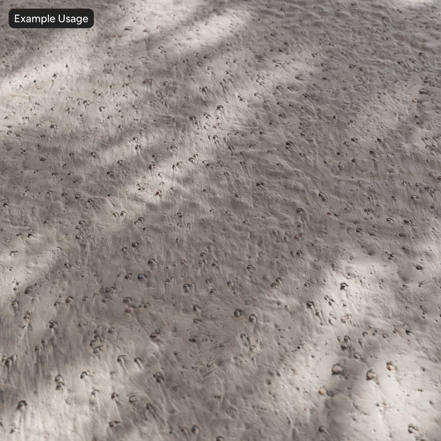 Kiezels op nat zand textuur
