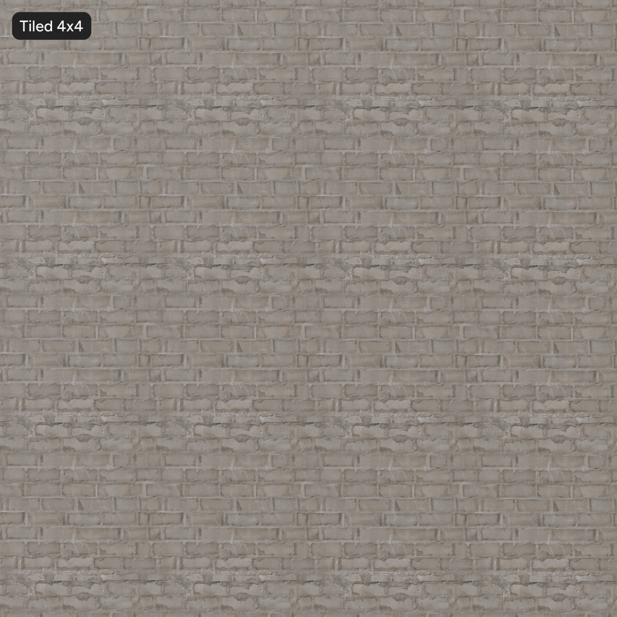Rough Mortared Grooved Concrete Block Wall Texture