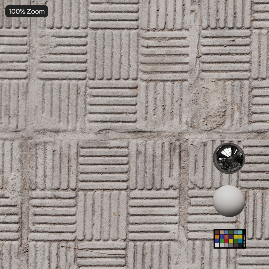 Interlocking Tread Concrete Paver Texture