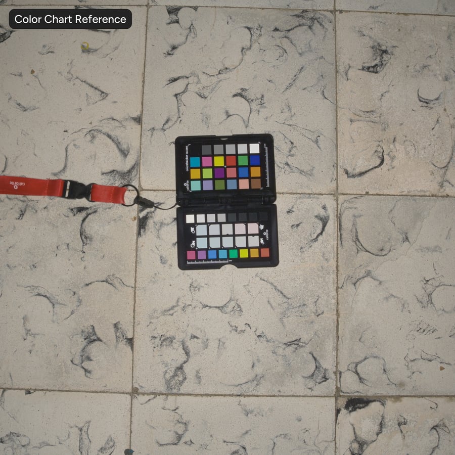 Patterned Square Ceramic Matte Tile Texture, Beige