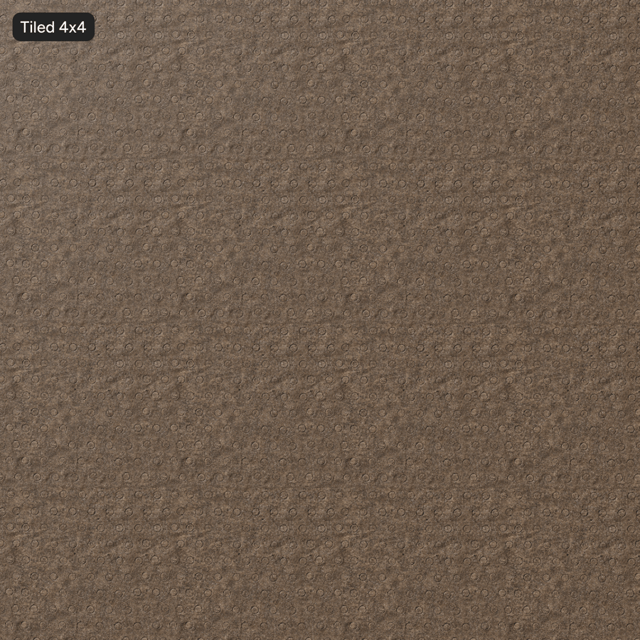 Textura de estrada de concreto agregado com padrão circular