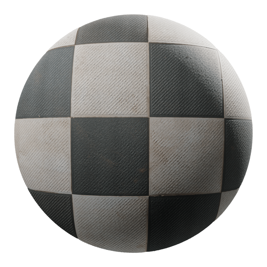 Square Grooved Stone Tile Texture, Checkerboard