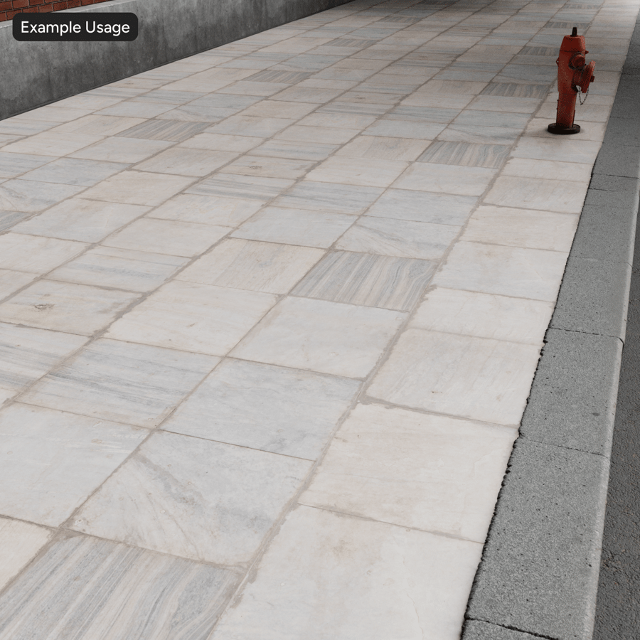 Dirty Marble Stone Tile Texture