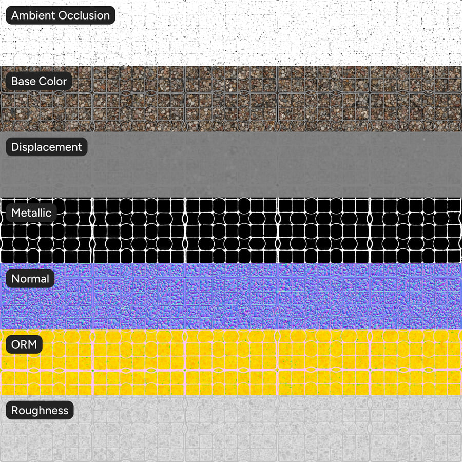 Compact Grindgrond Textuur